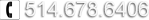 Téléphone : (514)678-6406
